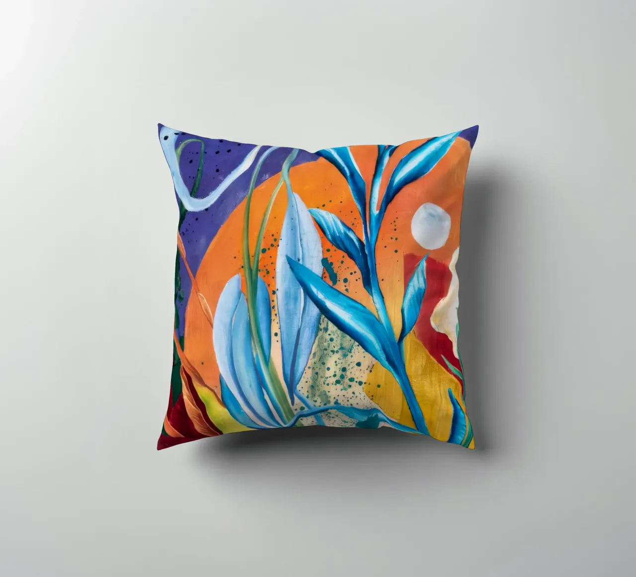 Vitality Vine Swirl cuscino da Vivid Reverie