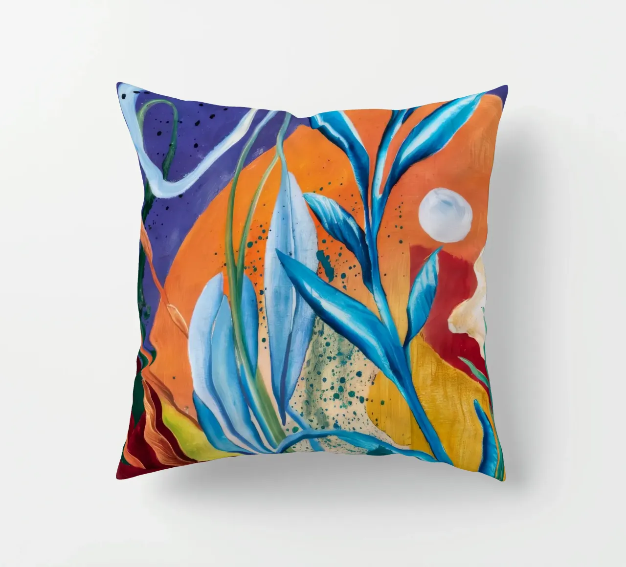 Vitality Vine Swirl cuscino da Vivid Reverie