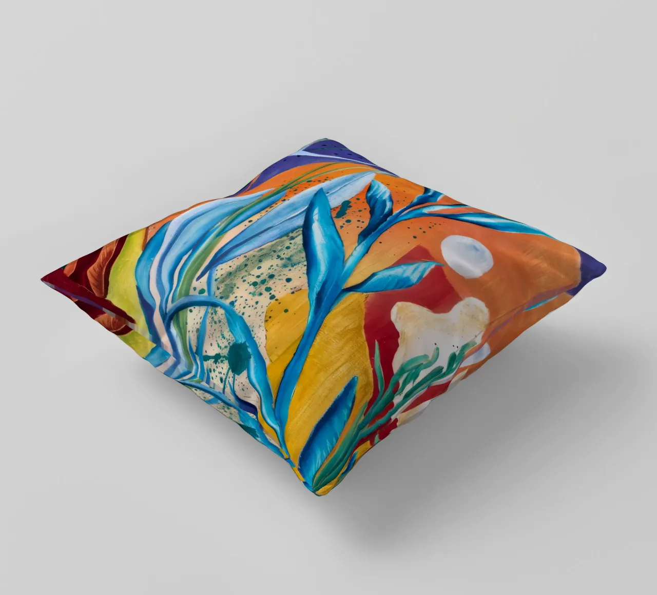 Vitality Vine Swirl cuscino da Vivid Reverie