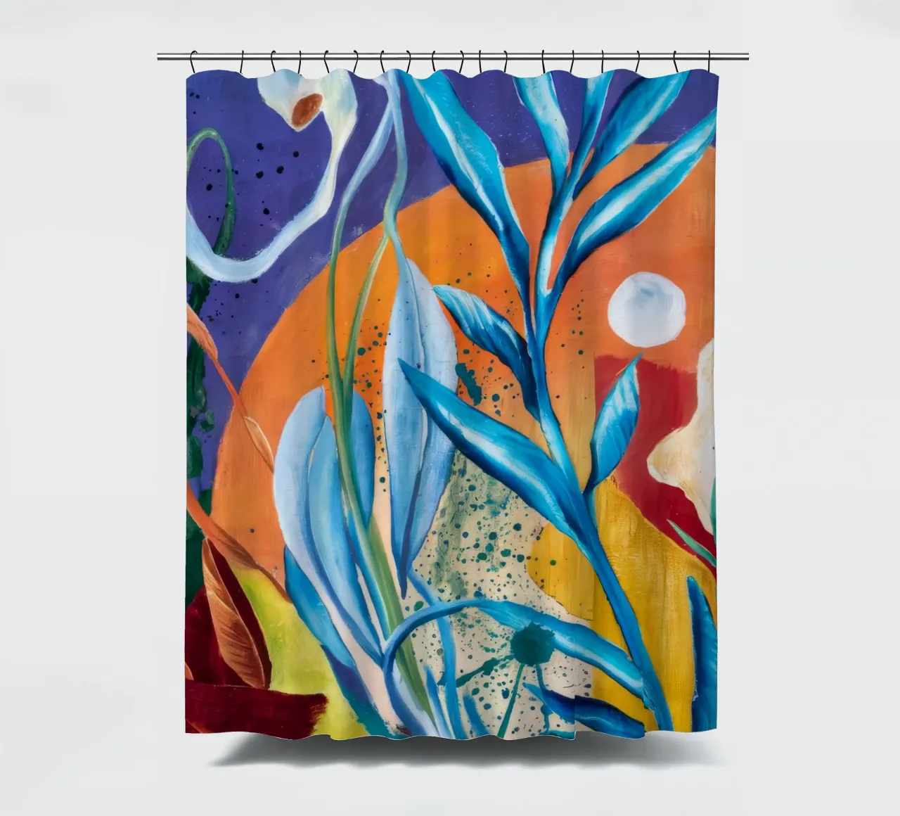 Vitality Vine Swirl tenda da doccia da Vivid Reverie