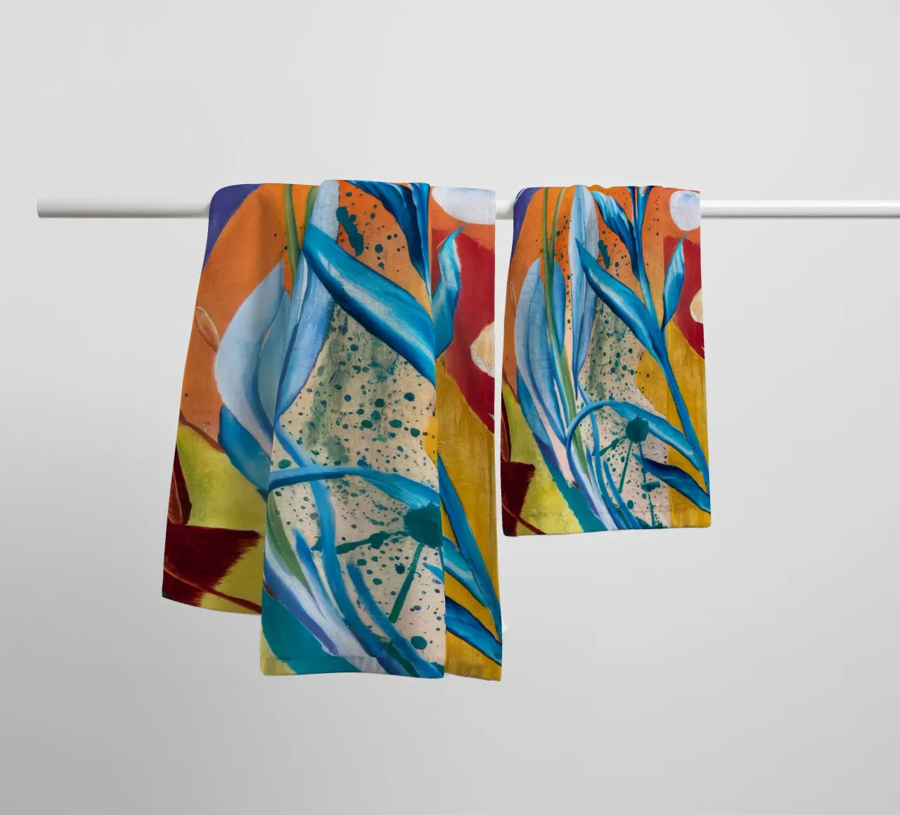 Vitality Vine Swirl asciugamano da bagno da Vivid Reverie