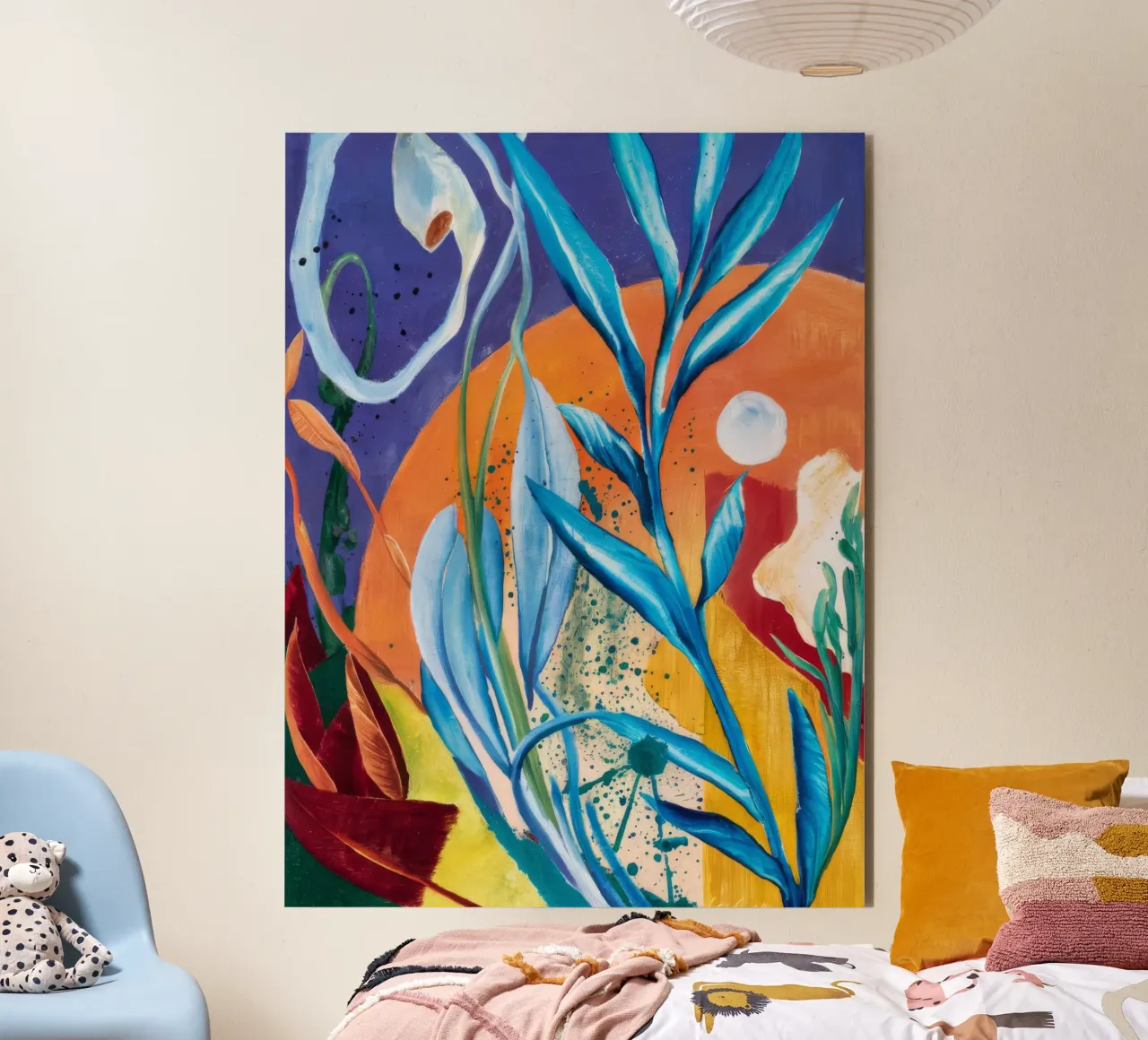 Vitality Vine Swirl alluminio dibond da Vivid Reverie