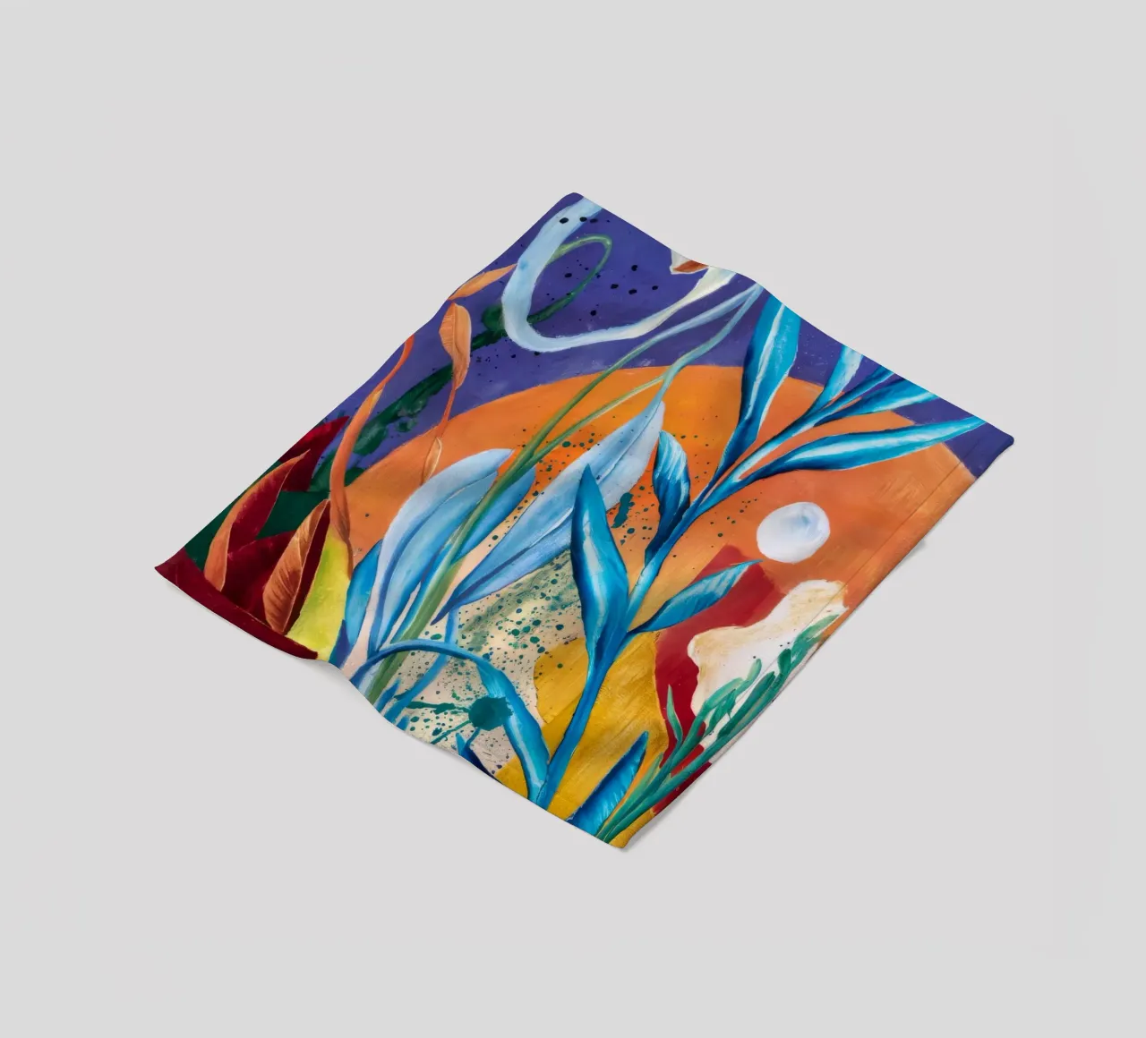 Vitality Vine Swirl coperta in pile da Vivid Reverie