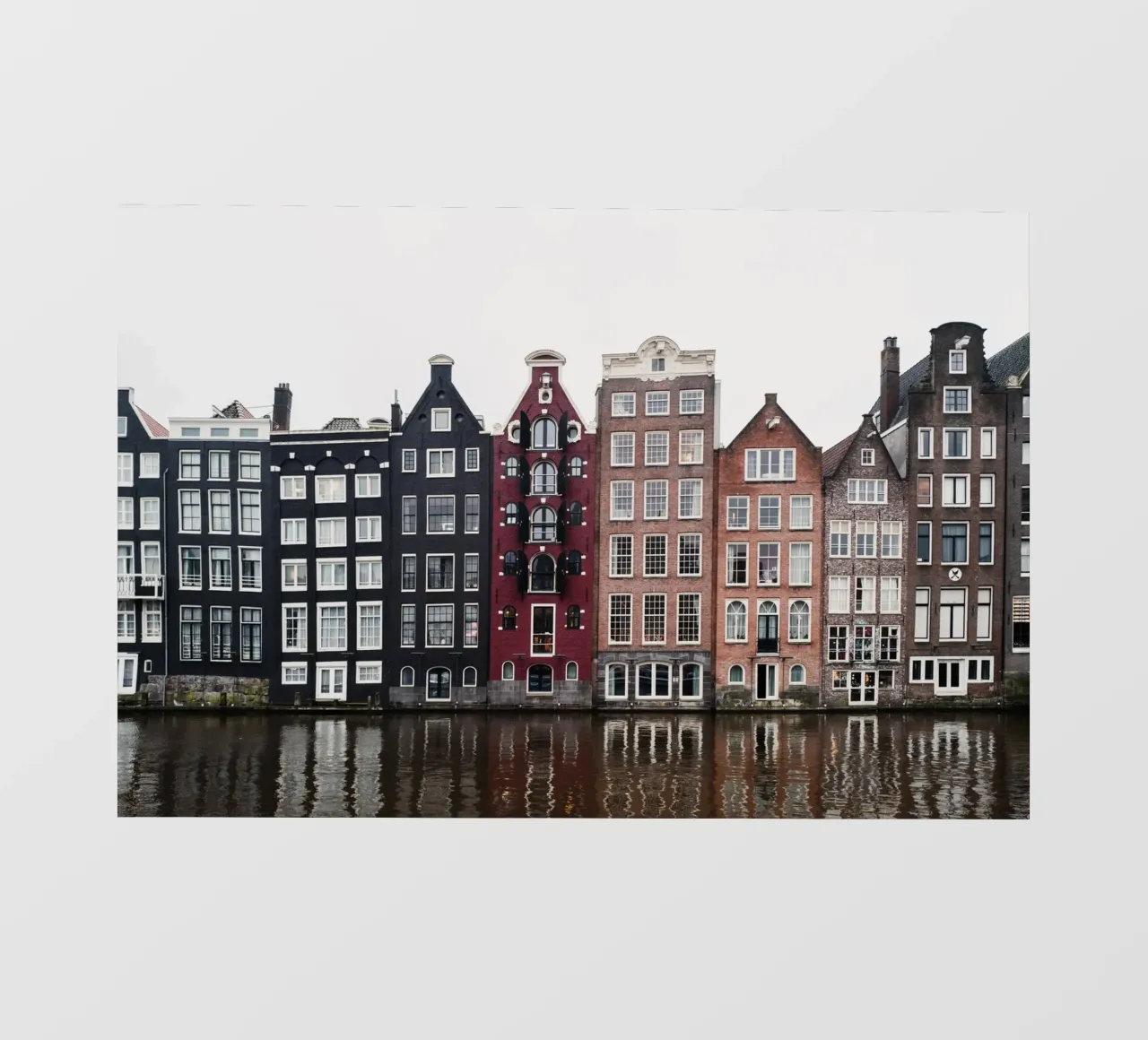 Amsterdam canal houses telo in pvc da photolovers