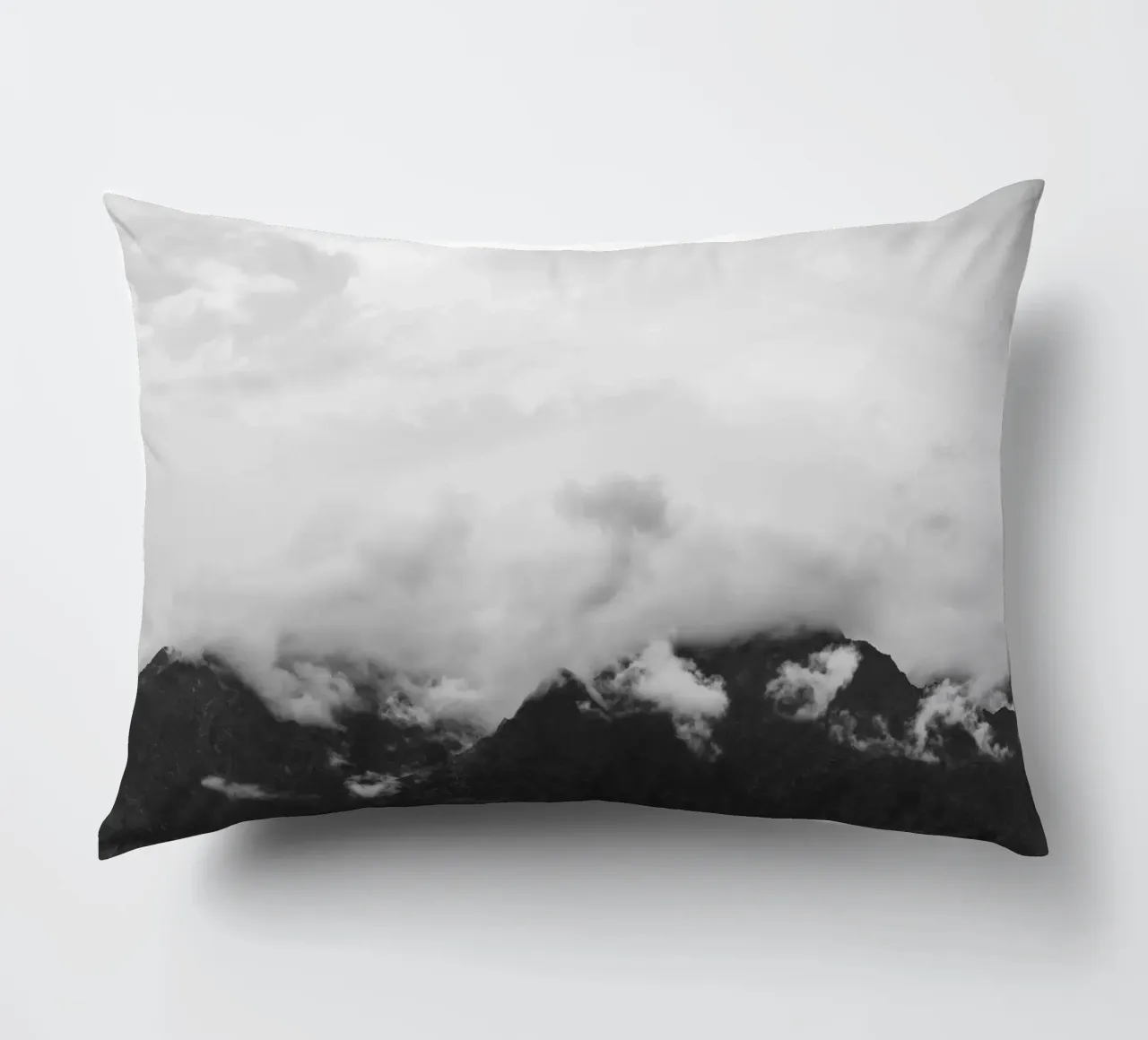 Foggy mountains cuscino da photolovers