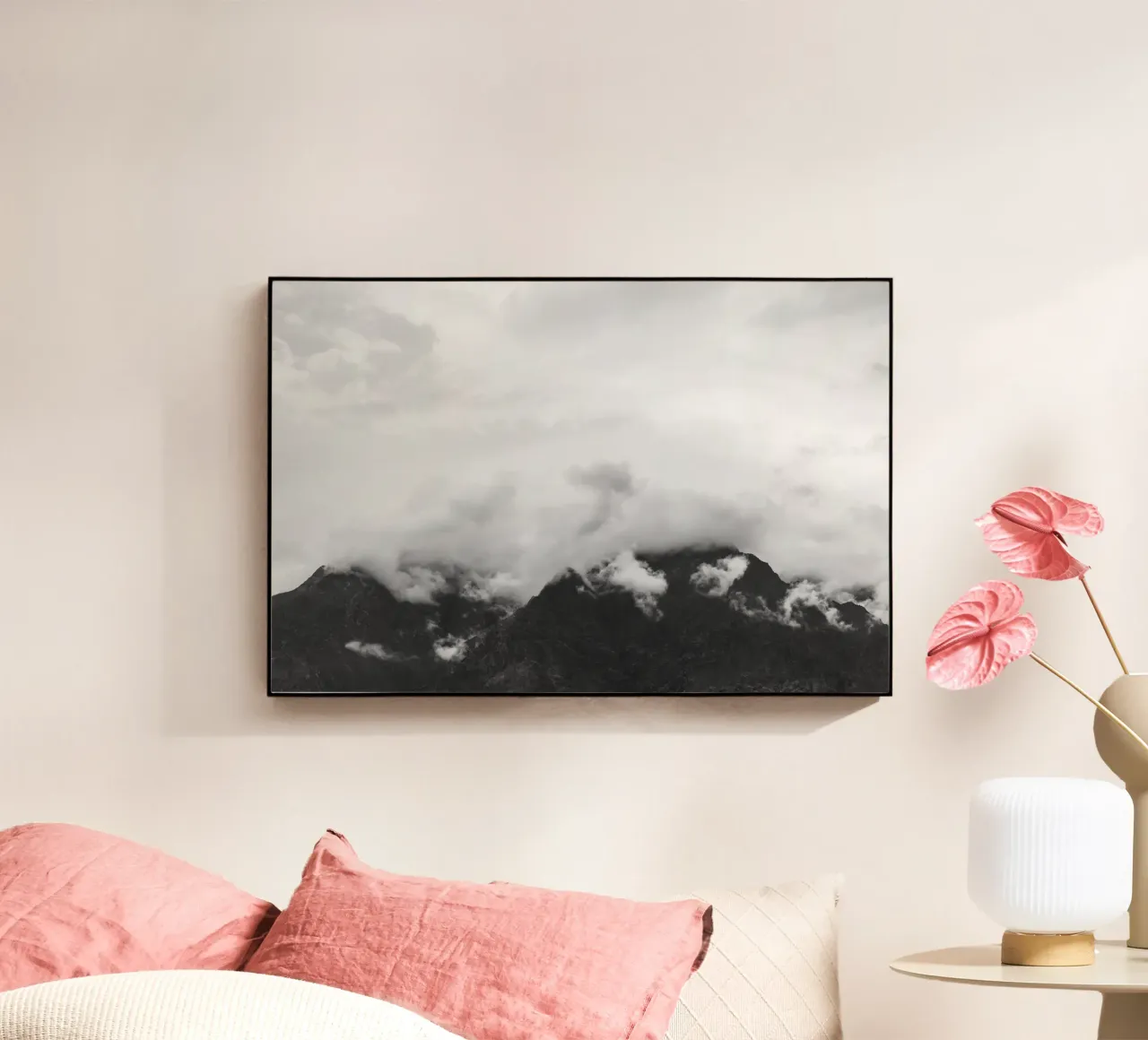 Foggy mountains plexiglass da photolovers