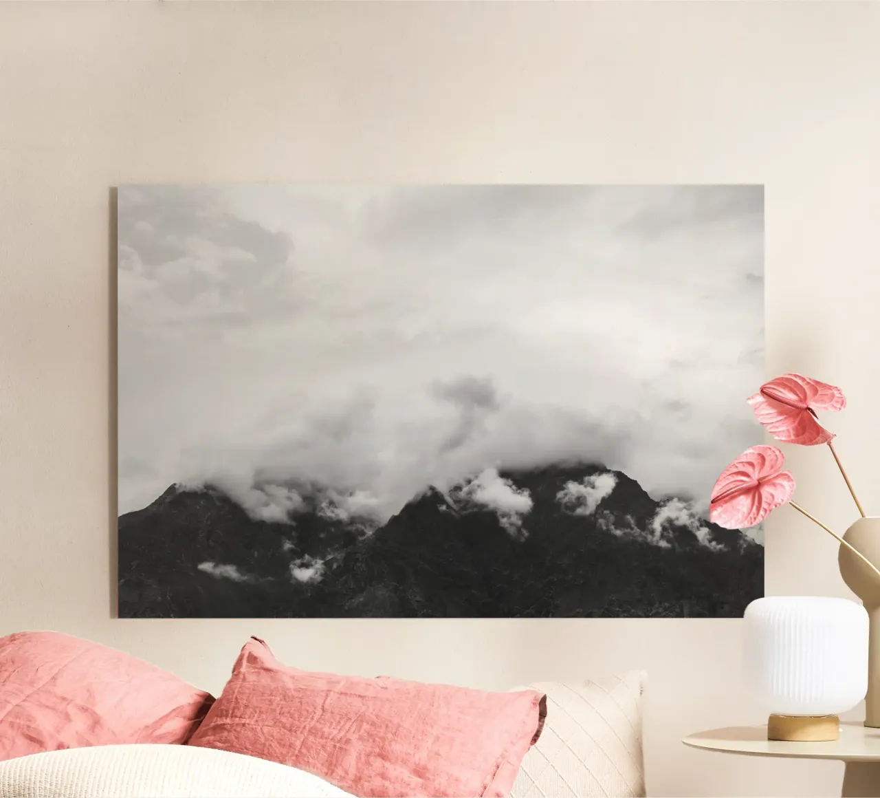 Foggy mountains plexiglass da photolovers