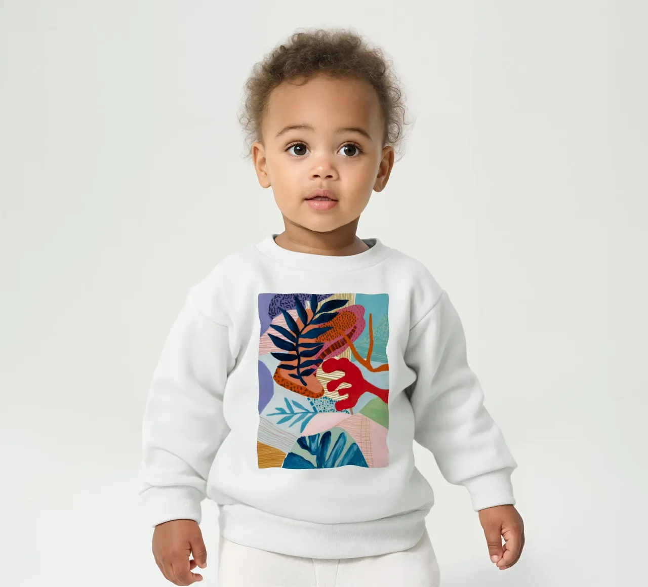 Strata Leaf Texture felpa neonato da Vivid Reverie