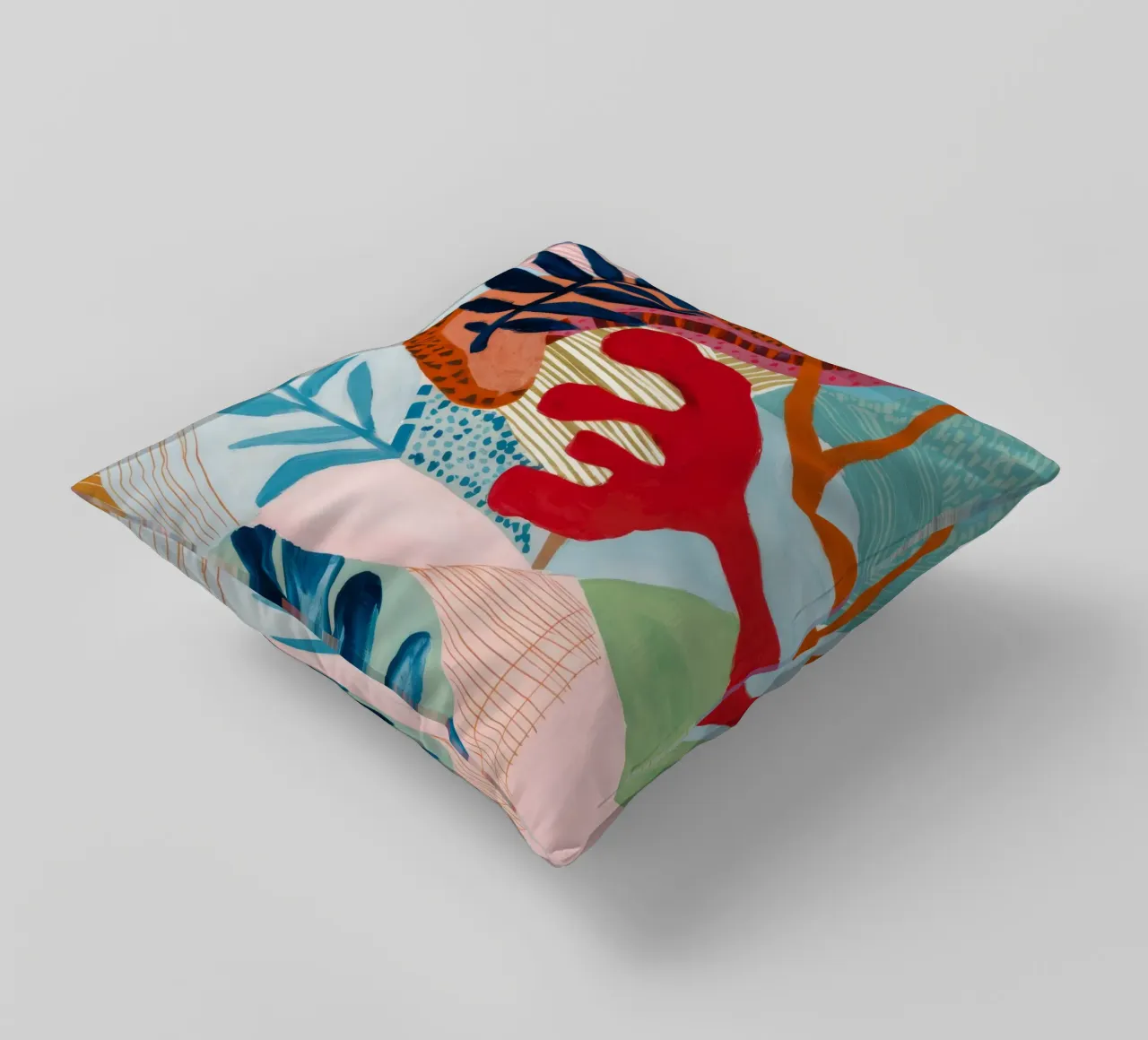 Strata Leaf Texture cuscino da Vivid Reverie