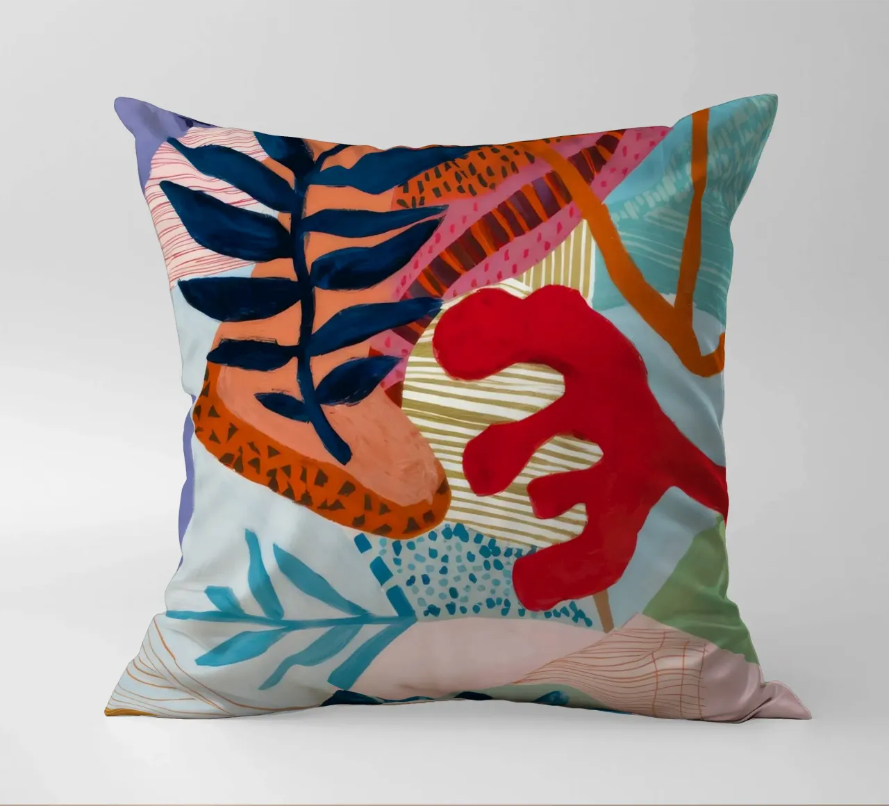 Strata Leaf Texture cuscino da Vivid Reverie