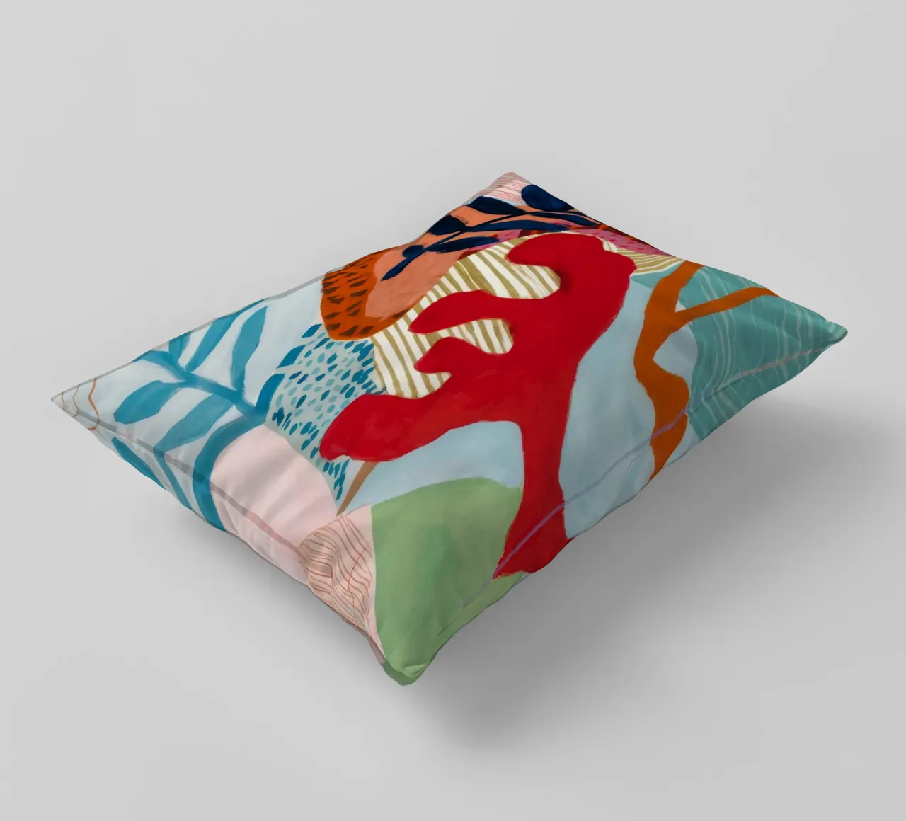Strata Leaf Texture cuscino da Vivid Reverie