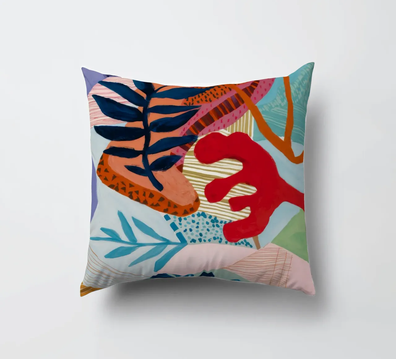 Strata Leaf Texture cuscino da Vivid Reverie