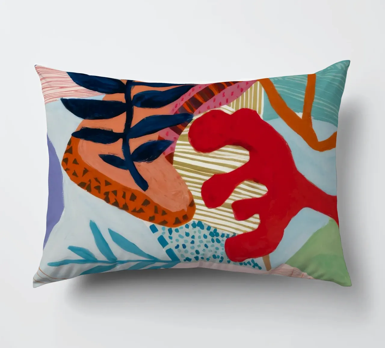 Strata Leaf Texture cuscino da Vivid Reverie