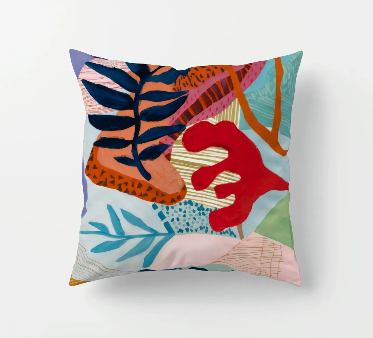 Strata Leaf Texture cuscino da Vivid Reverie