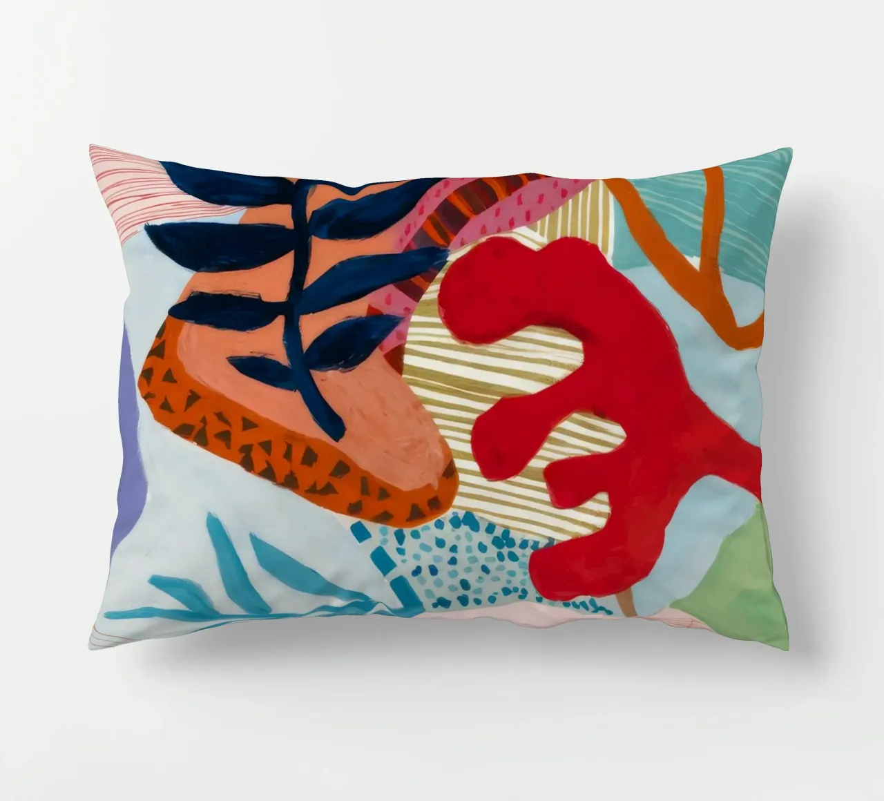 Strata Leaf Texture cuscino da Vivid Reverie