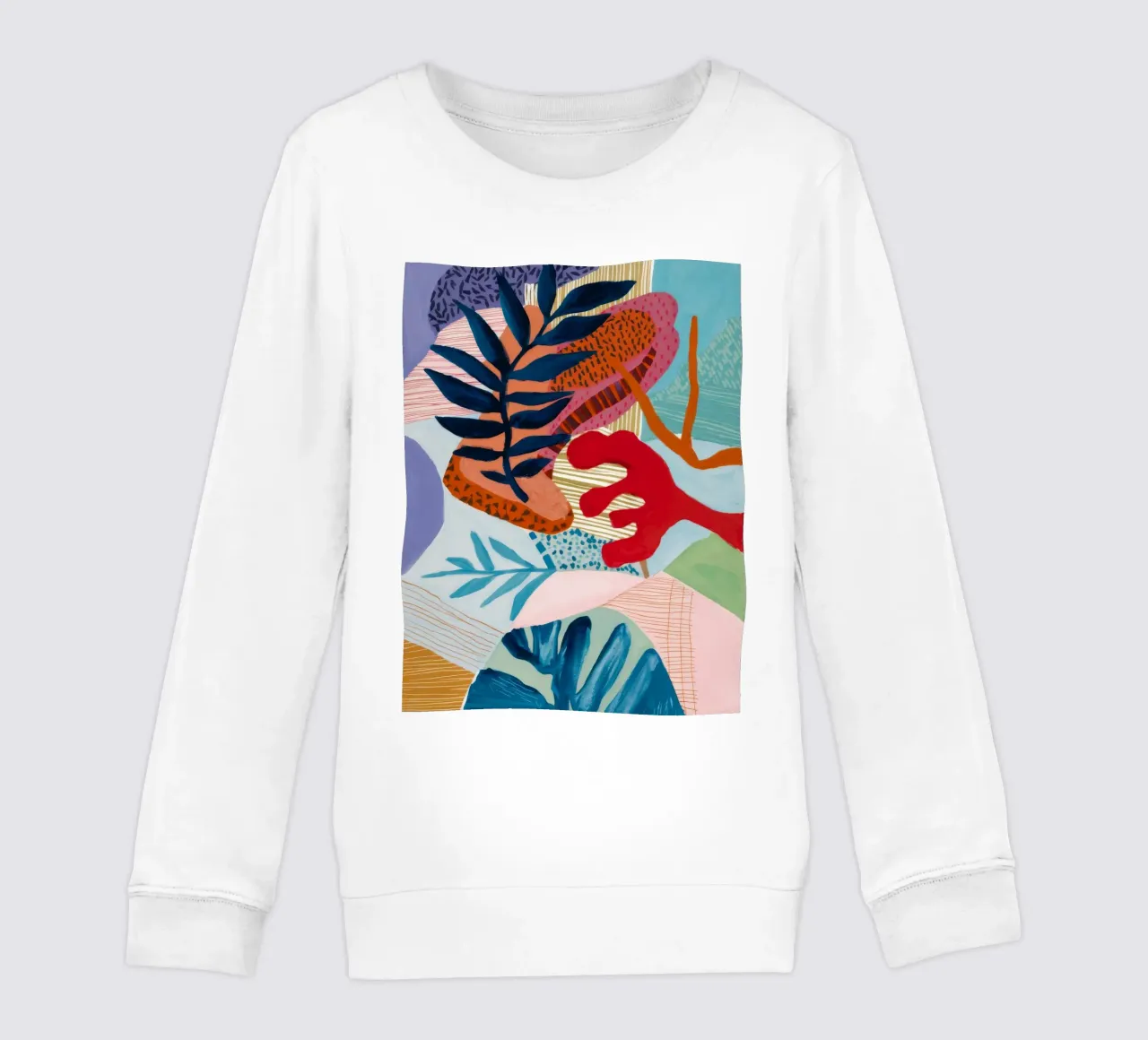 Strata Leaf Texture felpa bambino da Vivid Reverie