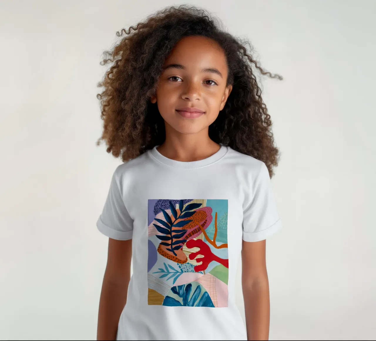 Strata Leaf Texture t-shirt bambini da Vivid Reverie