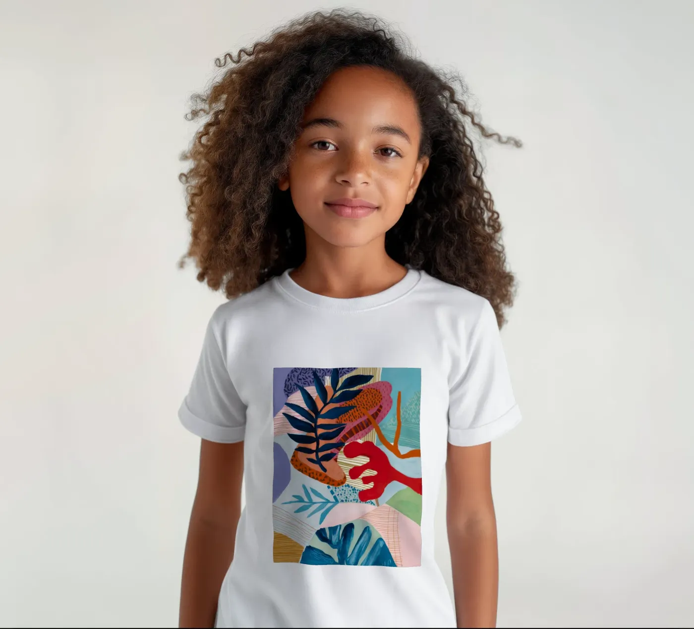 Strata Leaf Texture t-shirt bambini da Vivid Reverie