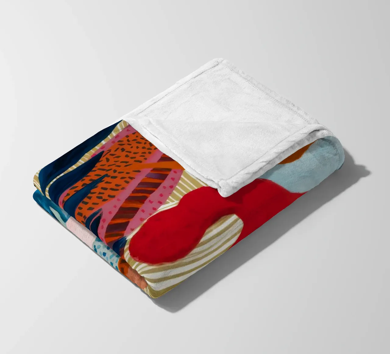 Strata Leaf Texture coperta in pile da Vivid Reverie