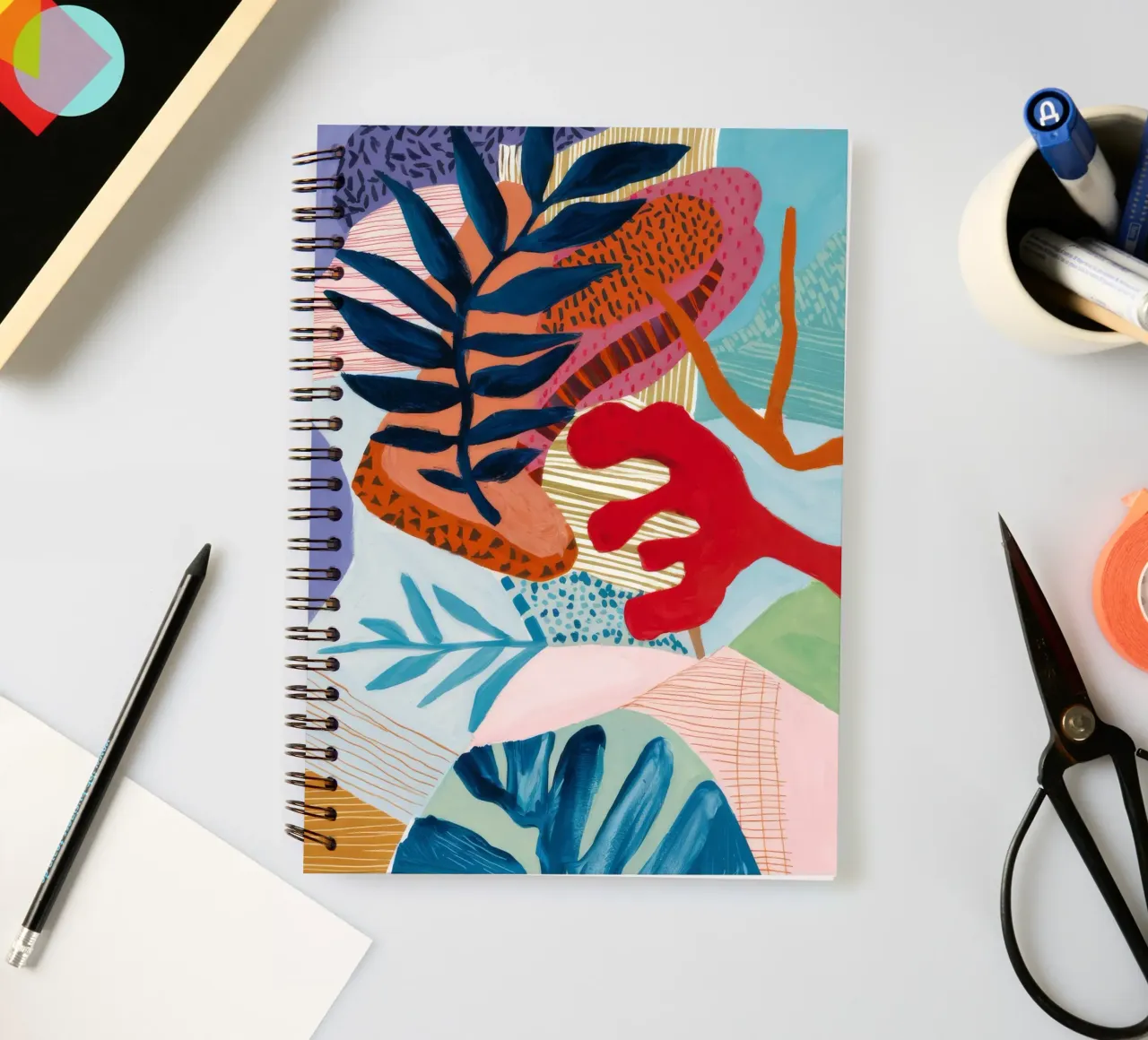 Strata Leaf Texture diario ad anelli da Vivid Reverie