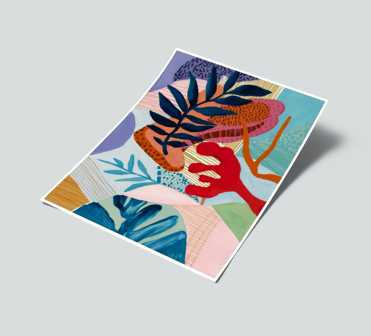 Strata Leaf Texture foglio adesivo da Vivid Reverie