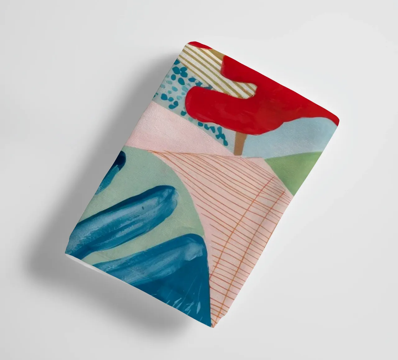 Strata Leaf Texture towel by Vivid Reverie