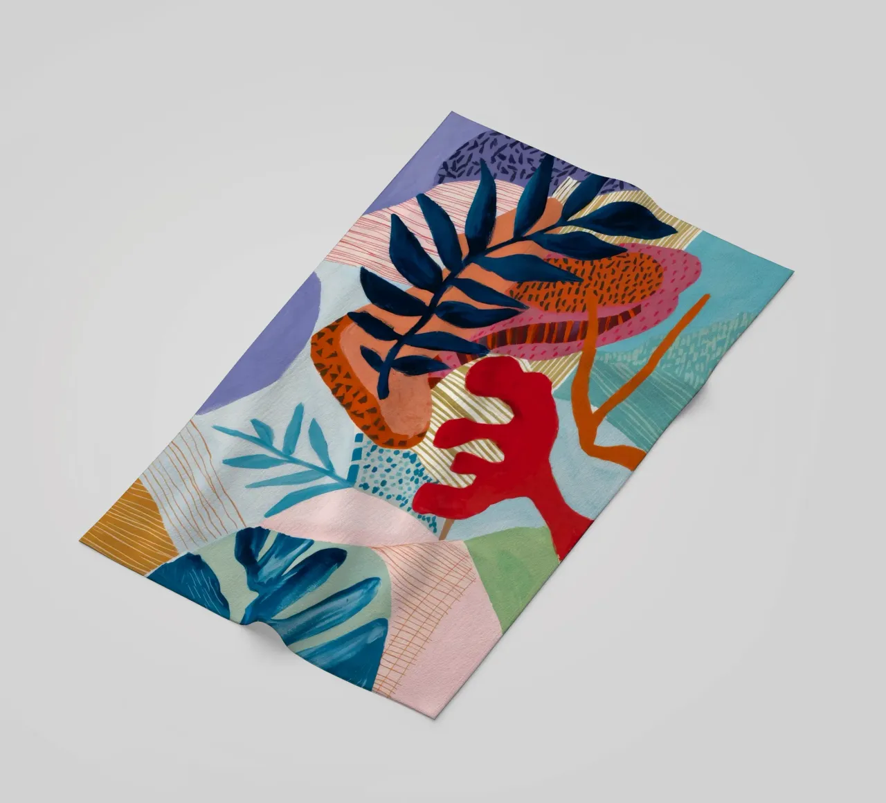 Strata Leaf Texture telo mare da Vivid Reverie