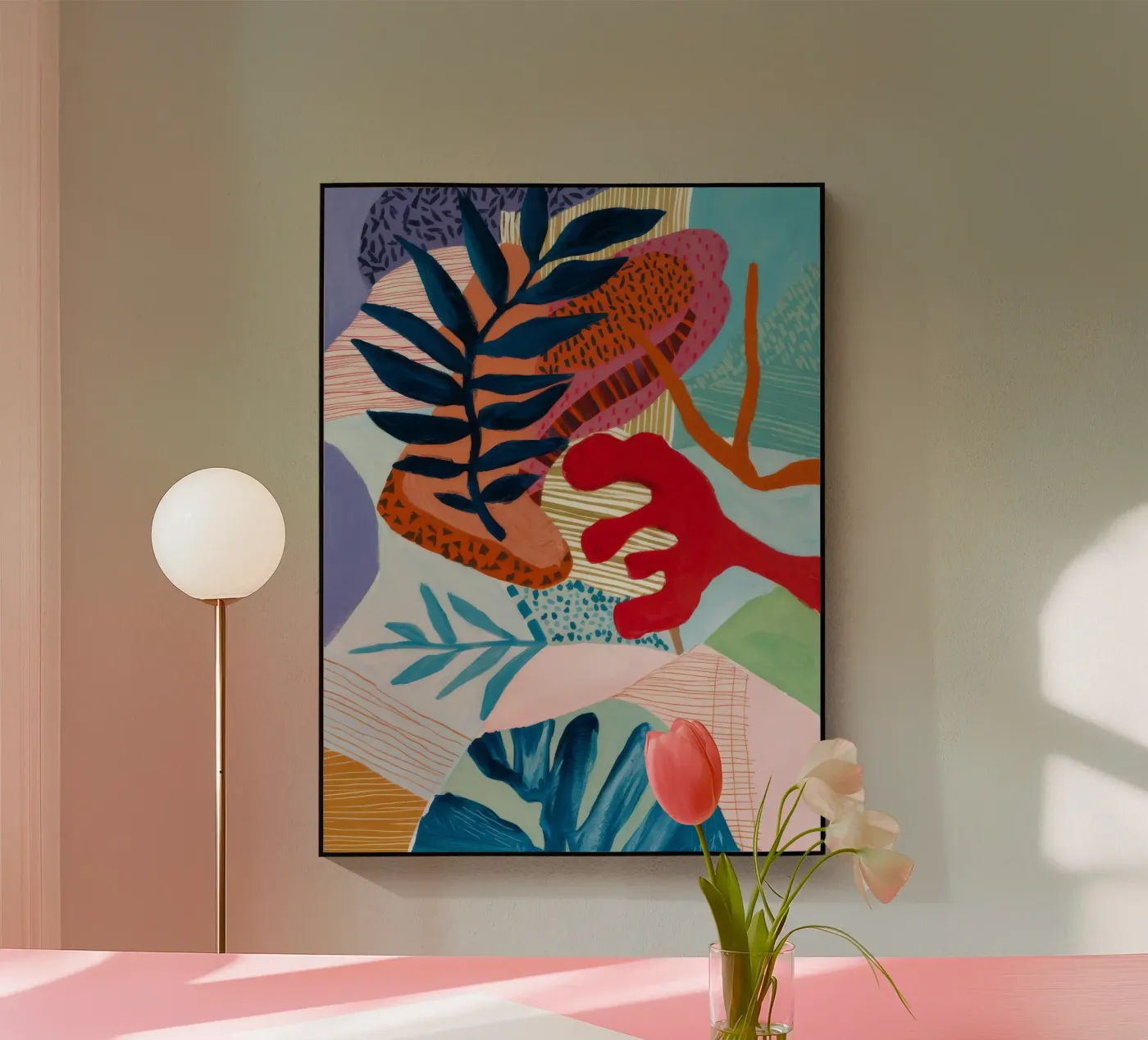 Strata Leaf Texture plexiglass da Vivid Reverie