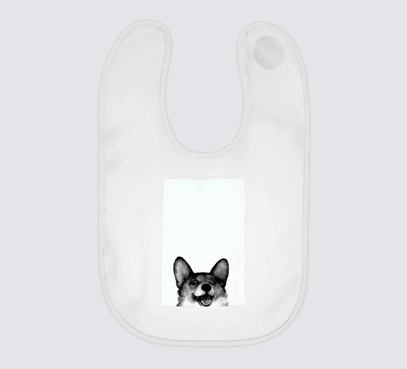 Corgi bavaglino da Laura Graves