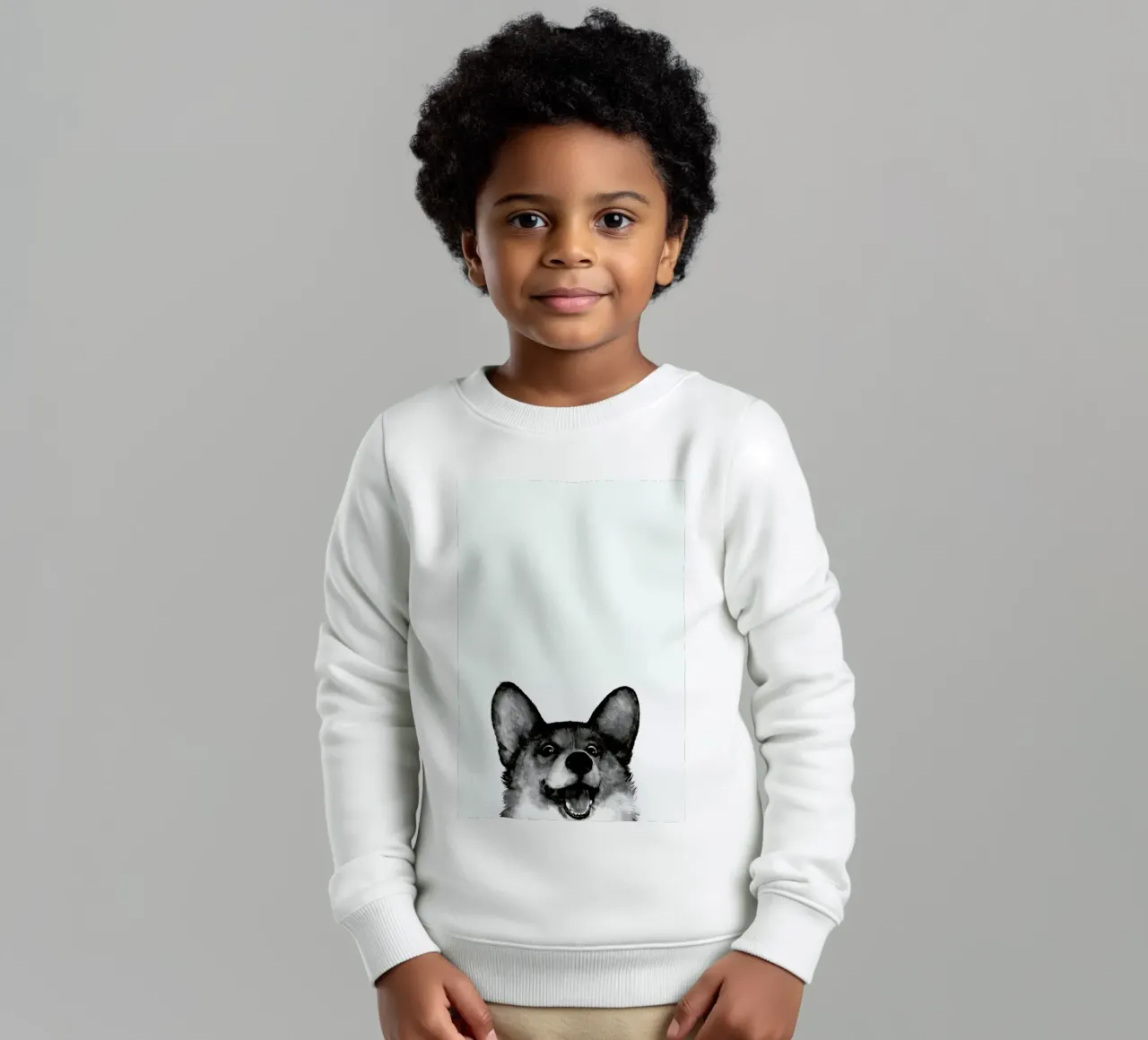 Corgi felpa bambino da Laura Graves