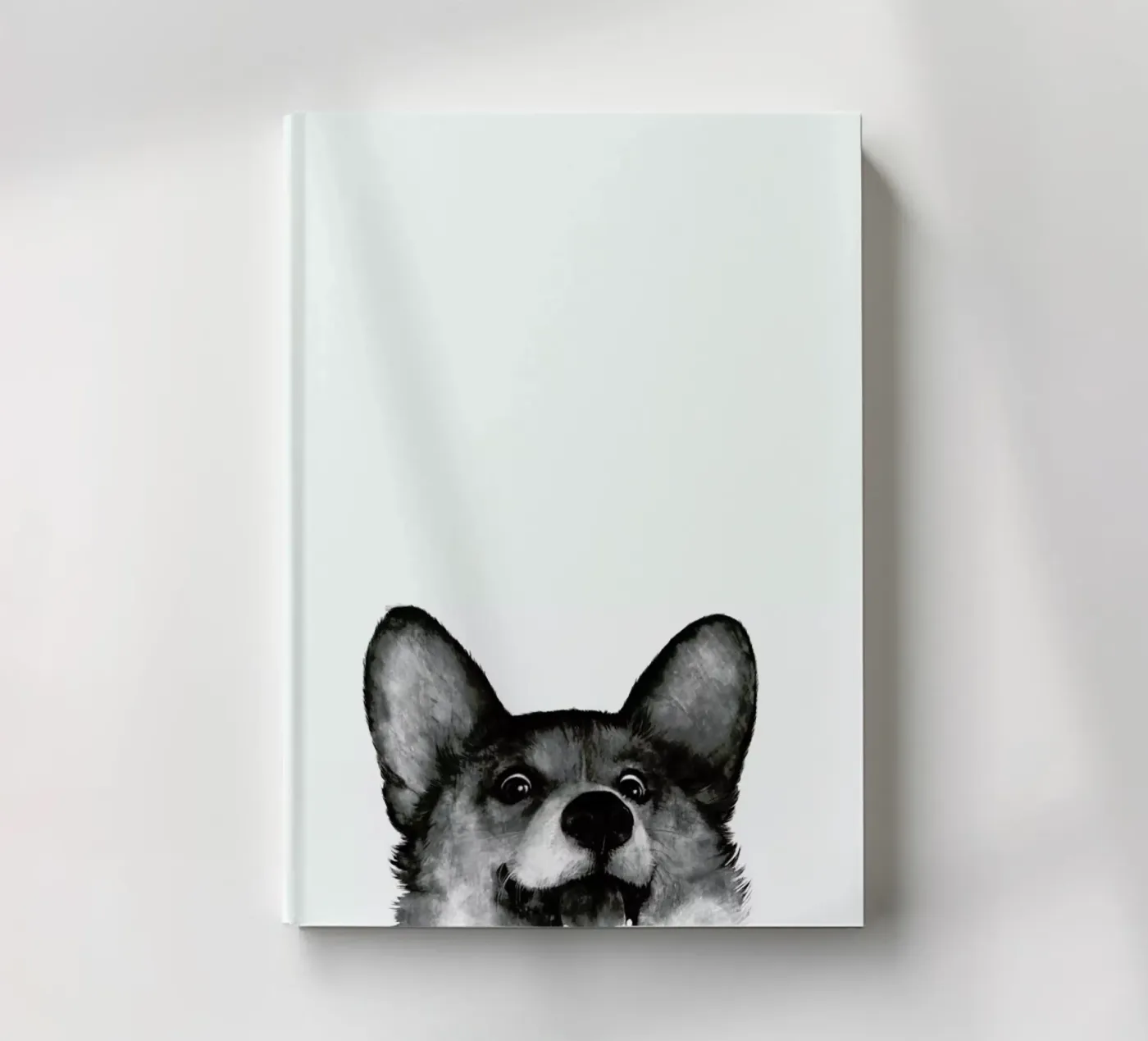 Corgi notebook by Laura Graves