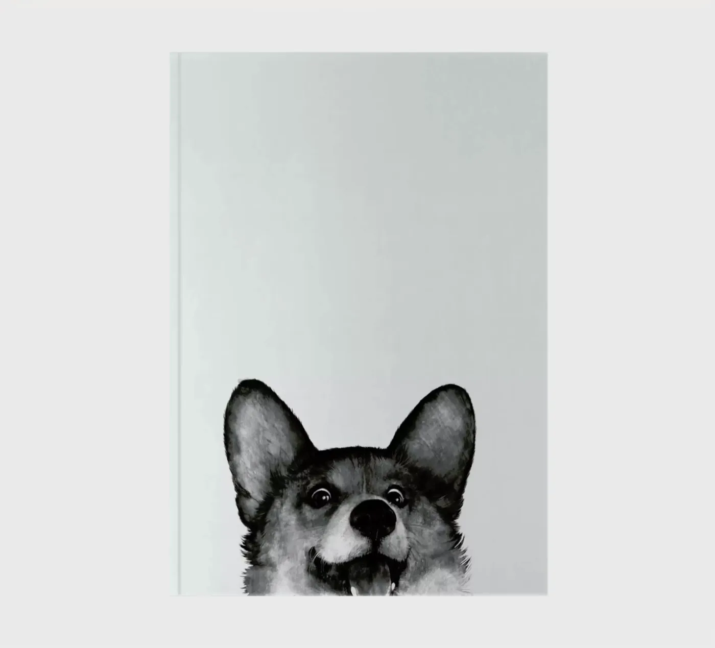 Corgi notebook by Laura Graves