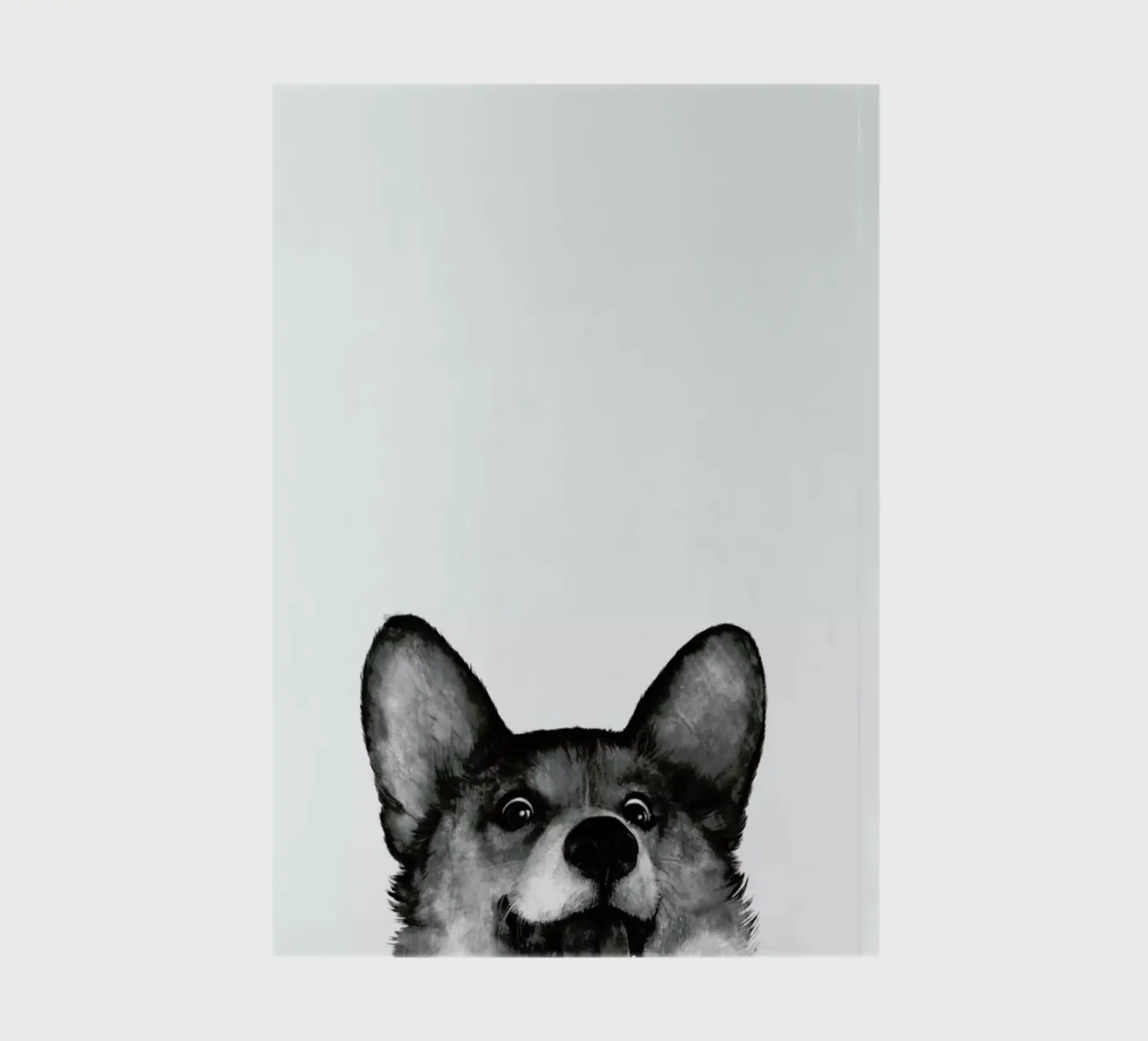 Corgi notebook by Laura Graves