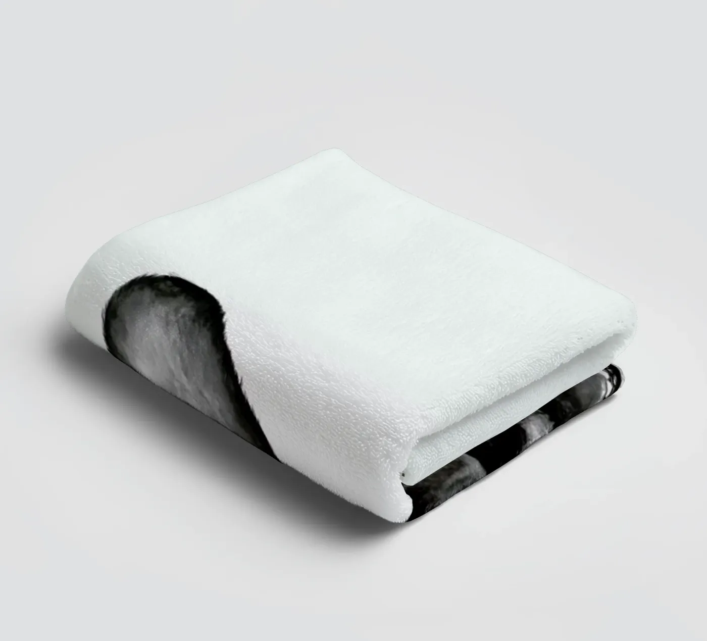 Corgi towel by Laura Graves