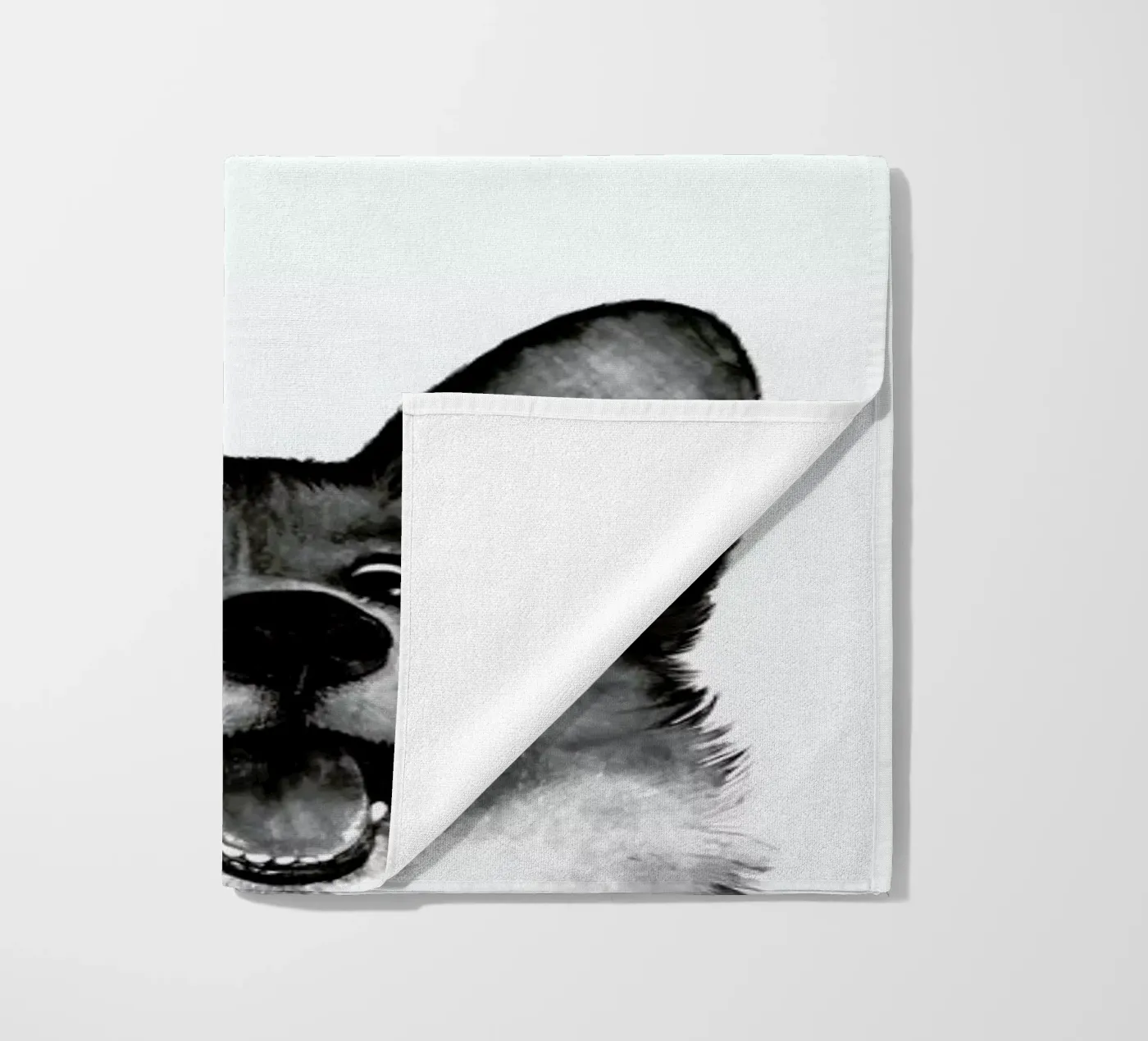 Corgi strandhanddoek van Laura Graves