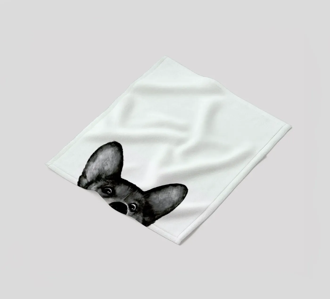 Corgi Fleecedecke von Laura Graves