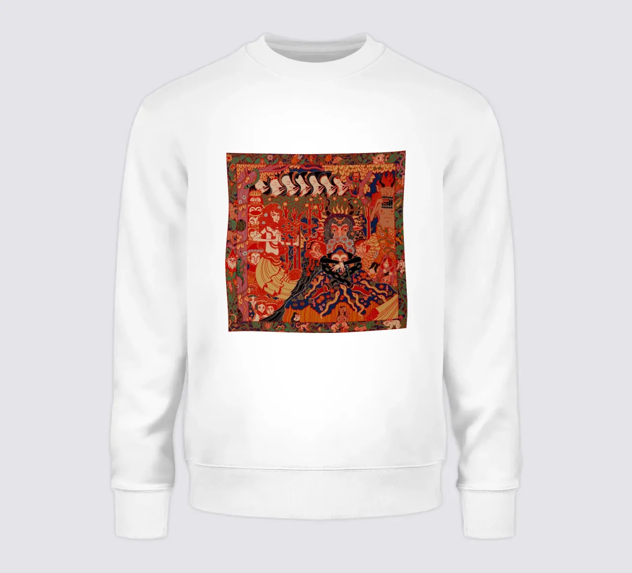 Cuore selvaggio + dove la foresta canta per sempre felpa da Band Merch