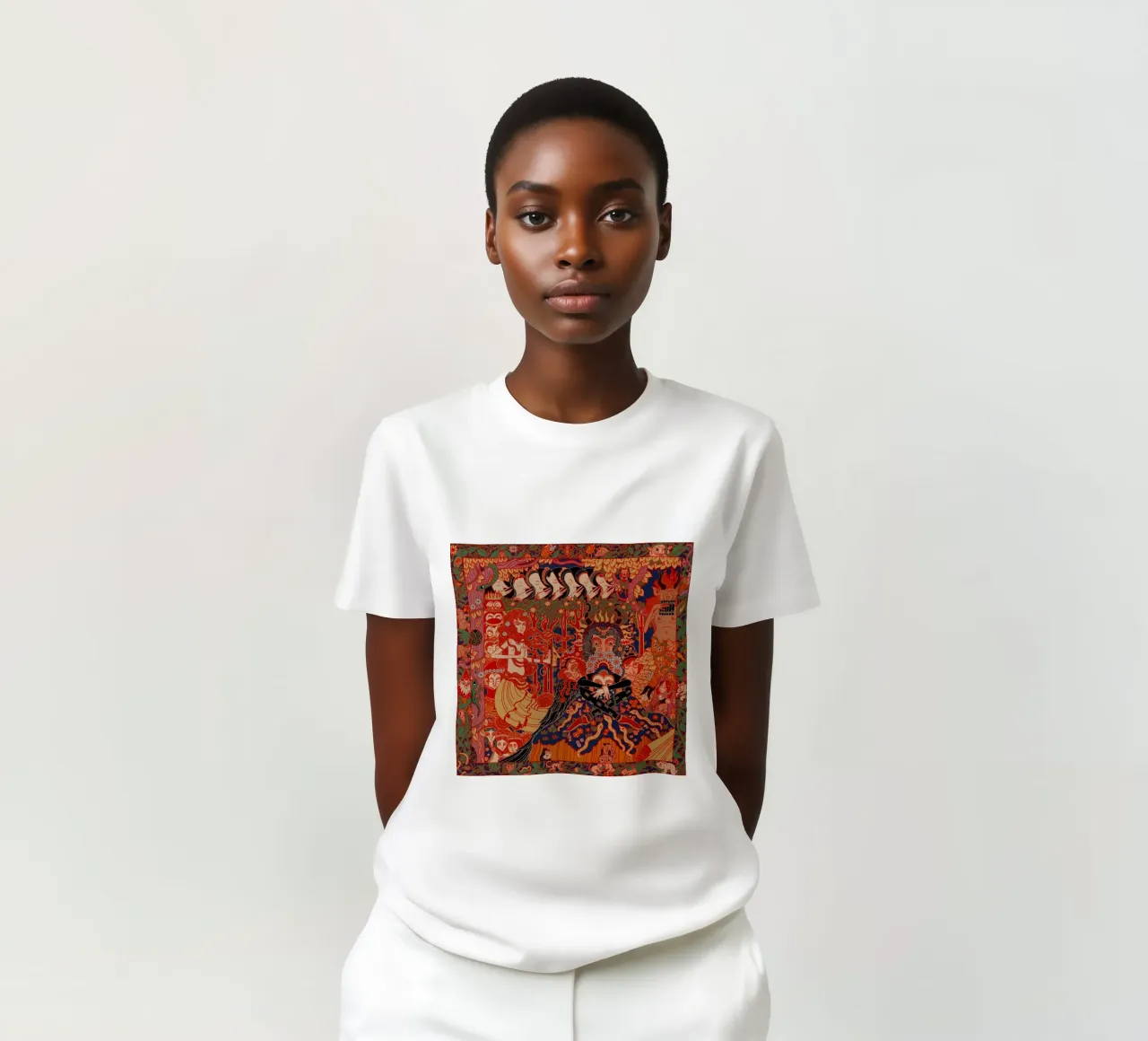 Cuore selvaggio + dove la foresta canta per sempre t-shirt da Band Merch