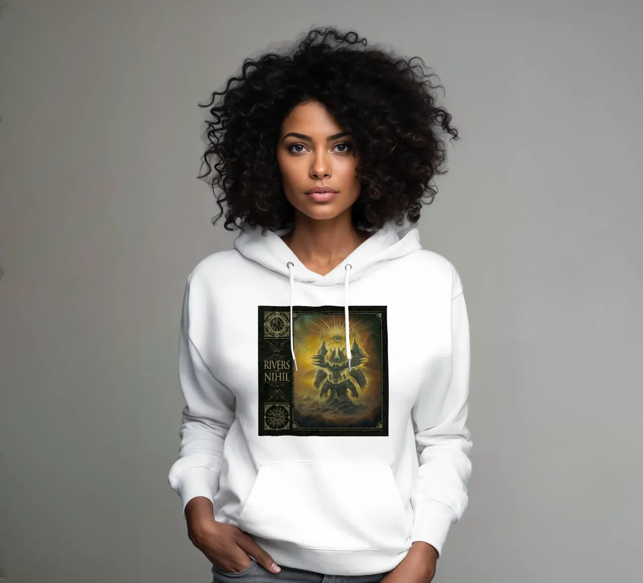 Fiumi di Nihil Fiumi di Nihil felpa con cappuccio da Band Merch