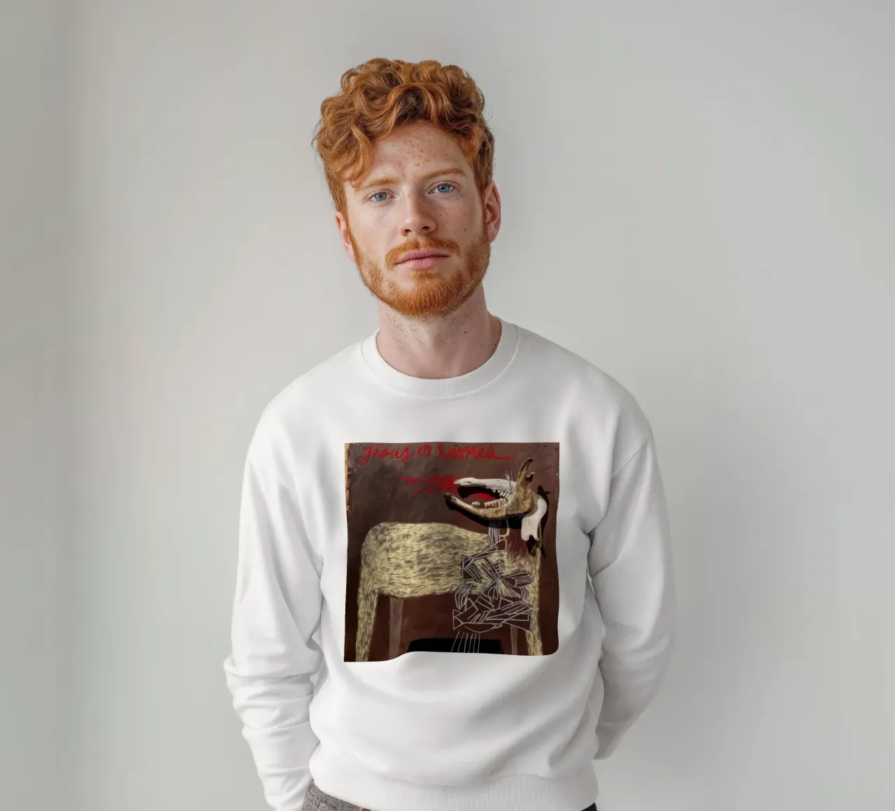 Alan Sparhawk & Trampled By Turtles Alan Sparhawk with Tramp sweatshirt by Band Merch
