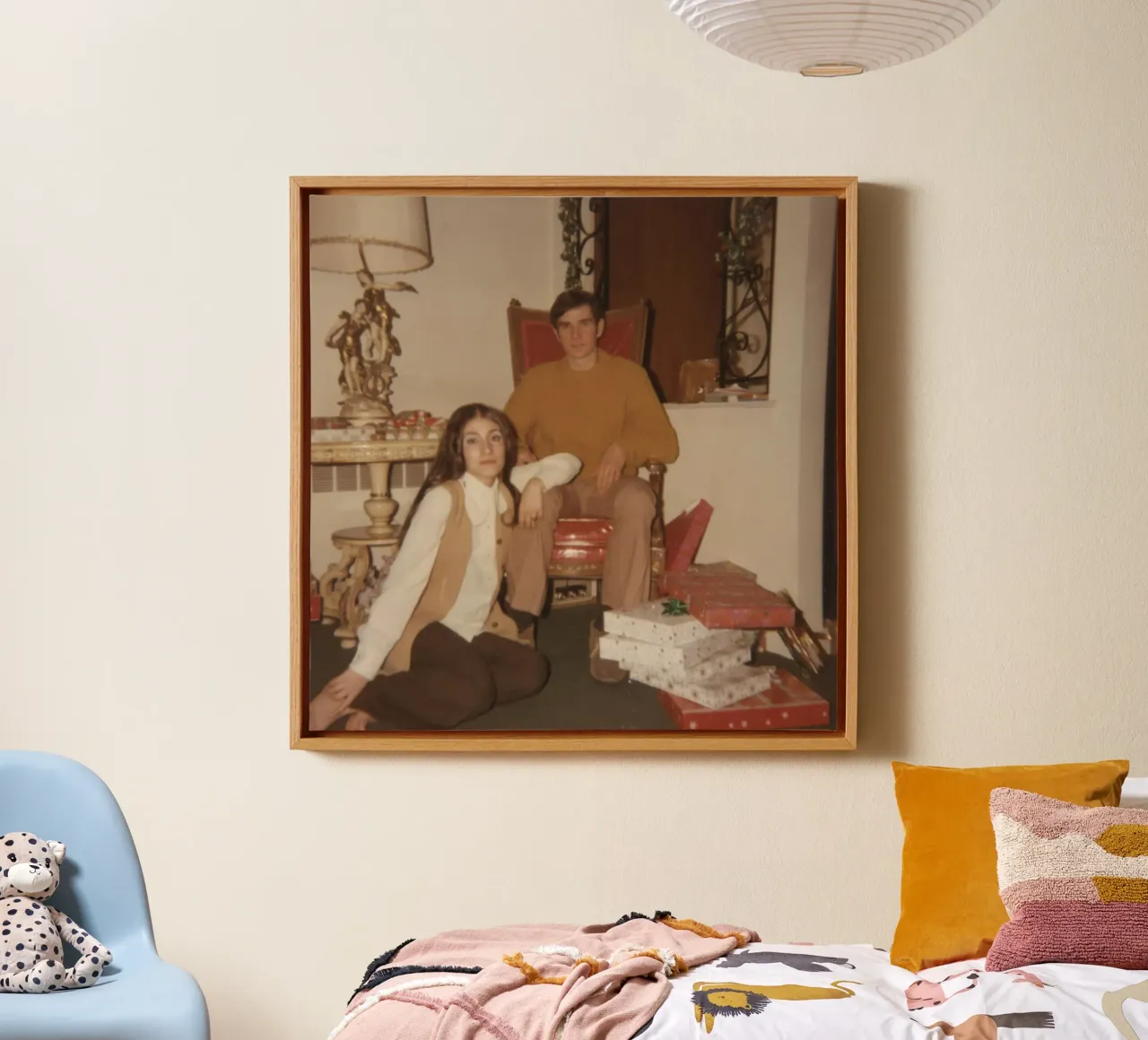 Jon Bellion VADER FIGUUR canvas met Baklijst van Band Merch