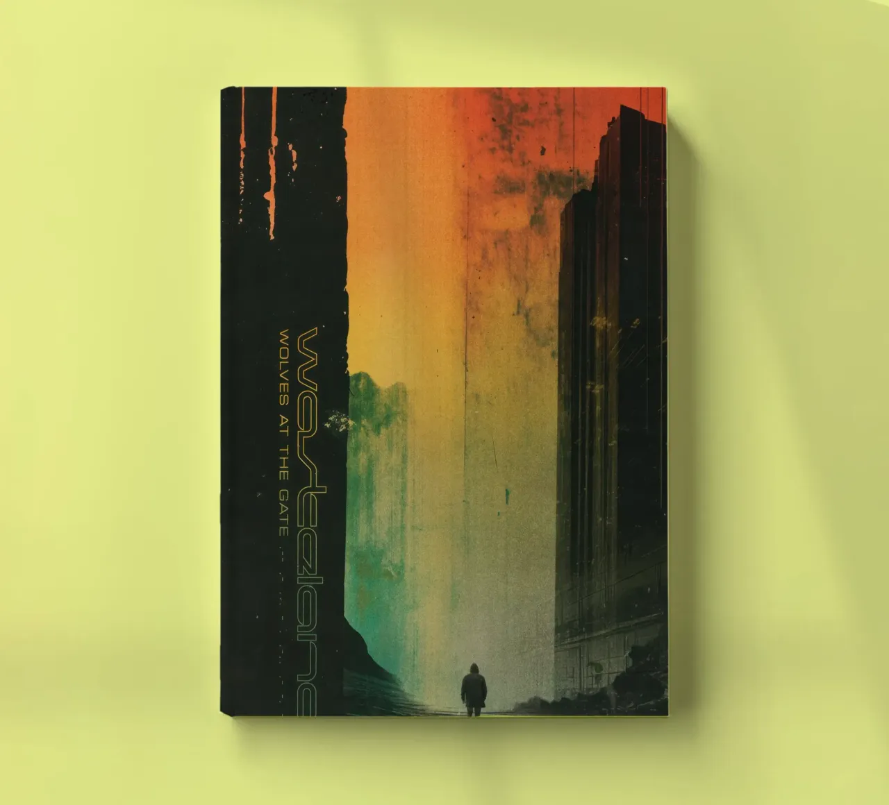 Wolves At The Gate Wasteland notebook by Band Merch