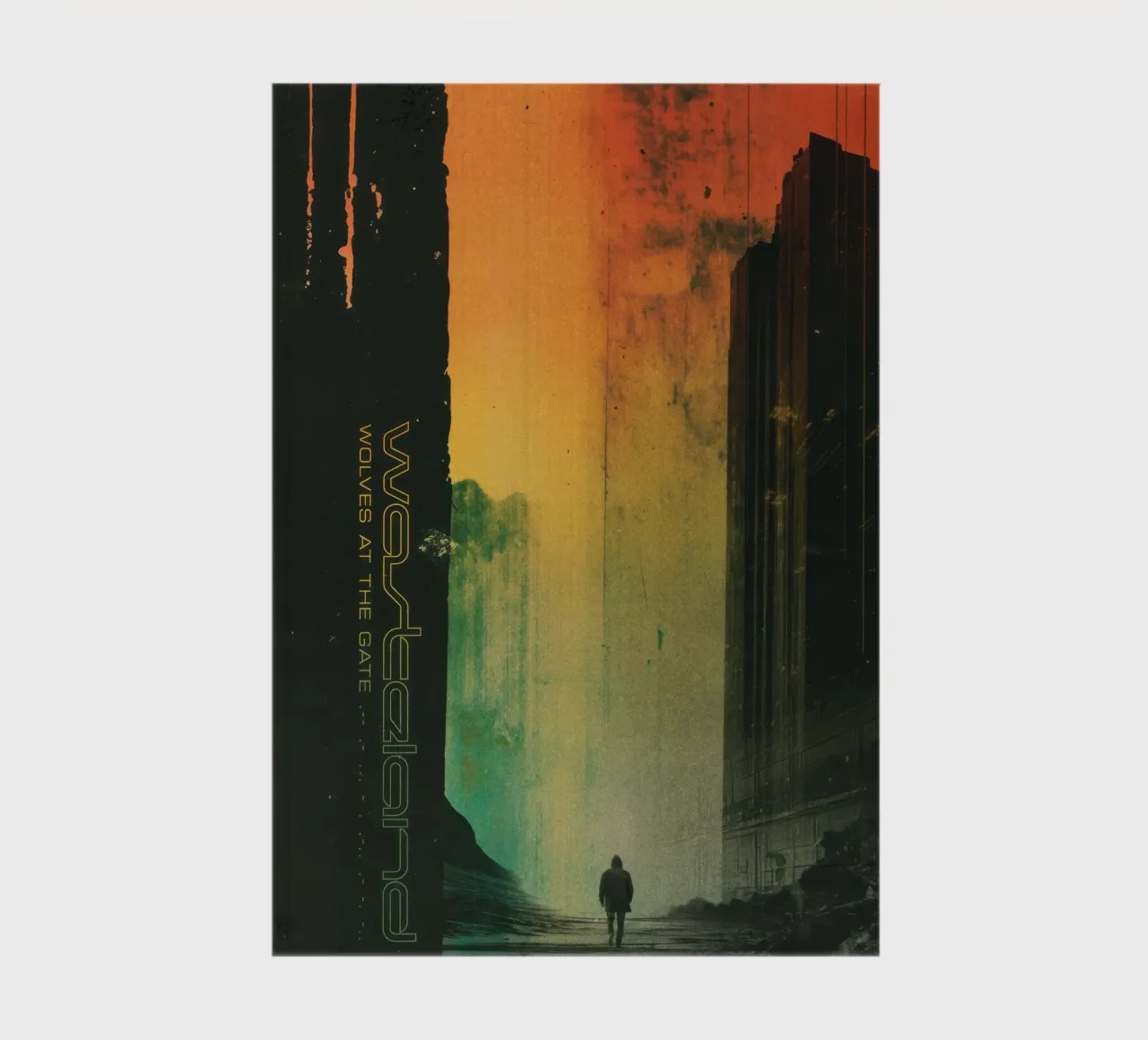 Wolves At The Gate Wasteland notebook by Band Merch
