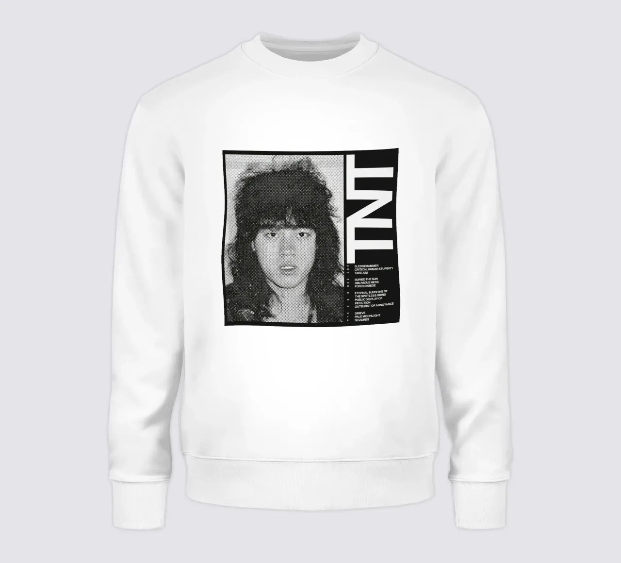 Verme marcio TNT felpa da Band Merch