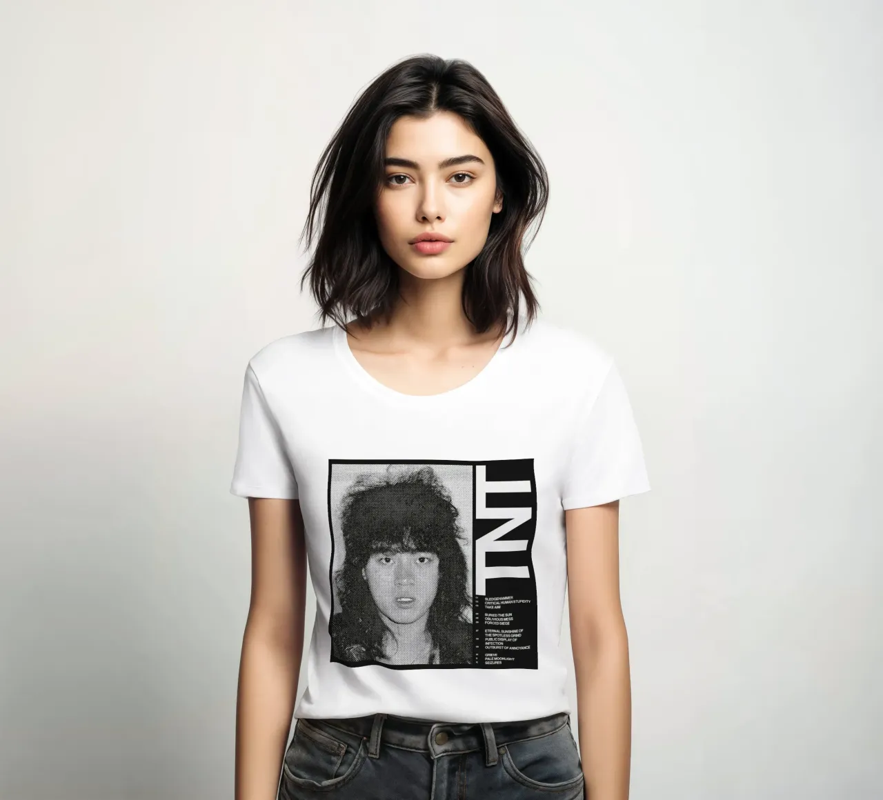 Verme marcio TNT t-shirt da donna da Band Merch
