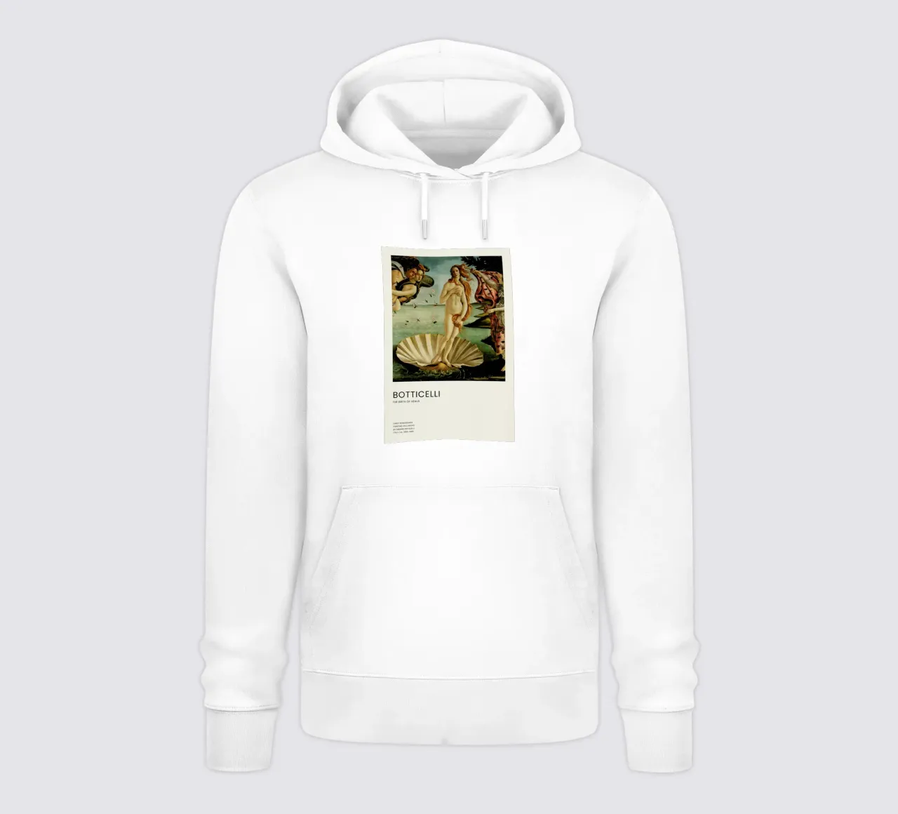 Botticelli - The Birth of Venus Portrait felpa con cappuccio da Vintage by JUNIQE