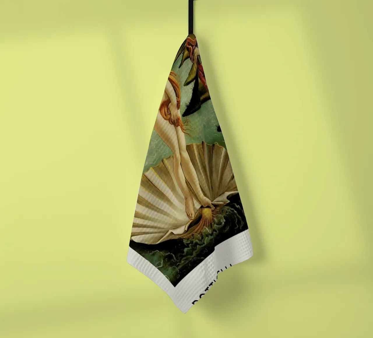 Botticelli - The Birth of Venus Portrait canovaccio da cucina da Vintage by JUNIQE