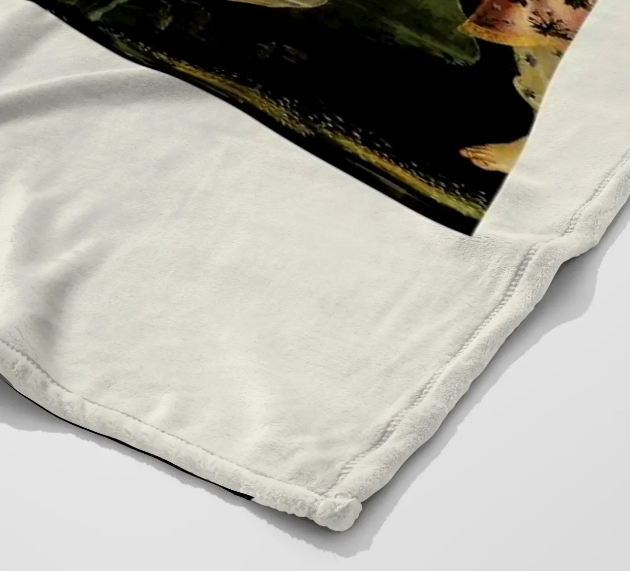 Botticelli - The Birth of Venus Portrait coperta in pile da Vintage by JUNIQE