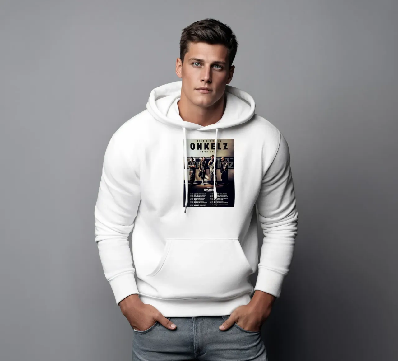 onkelz poster 1 hoodie by Band Merch