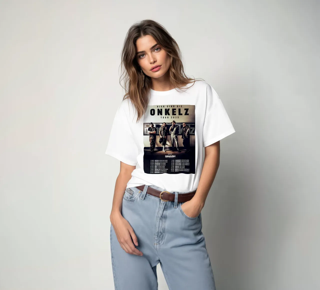 onkelz poster 1 t-shirt by Band Merch